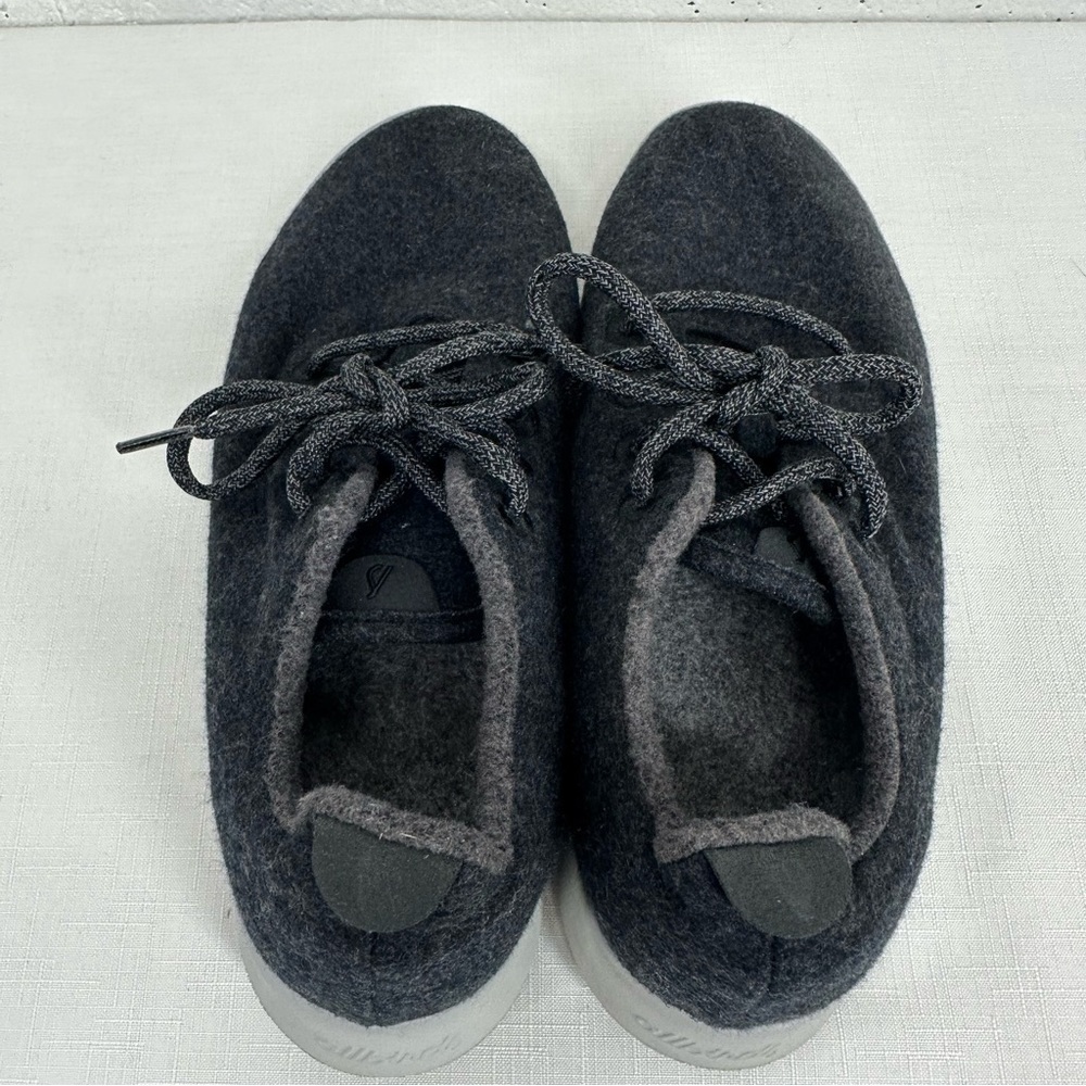 Allbirds Men’s size 9 Dark Gray Wool Runners Sneakers - Picture 5 of 11